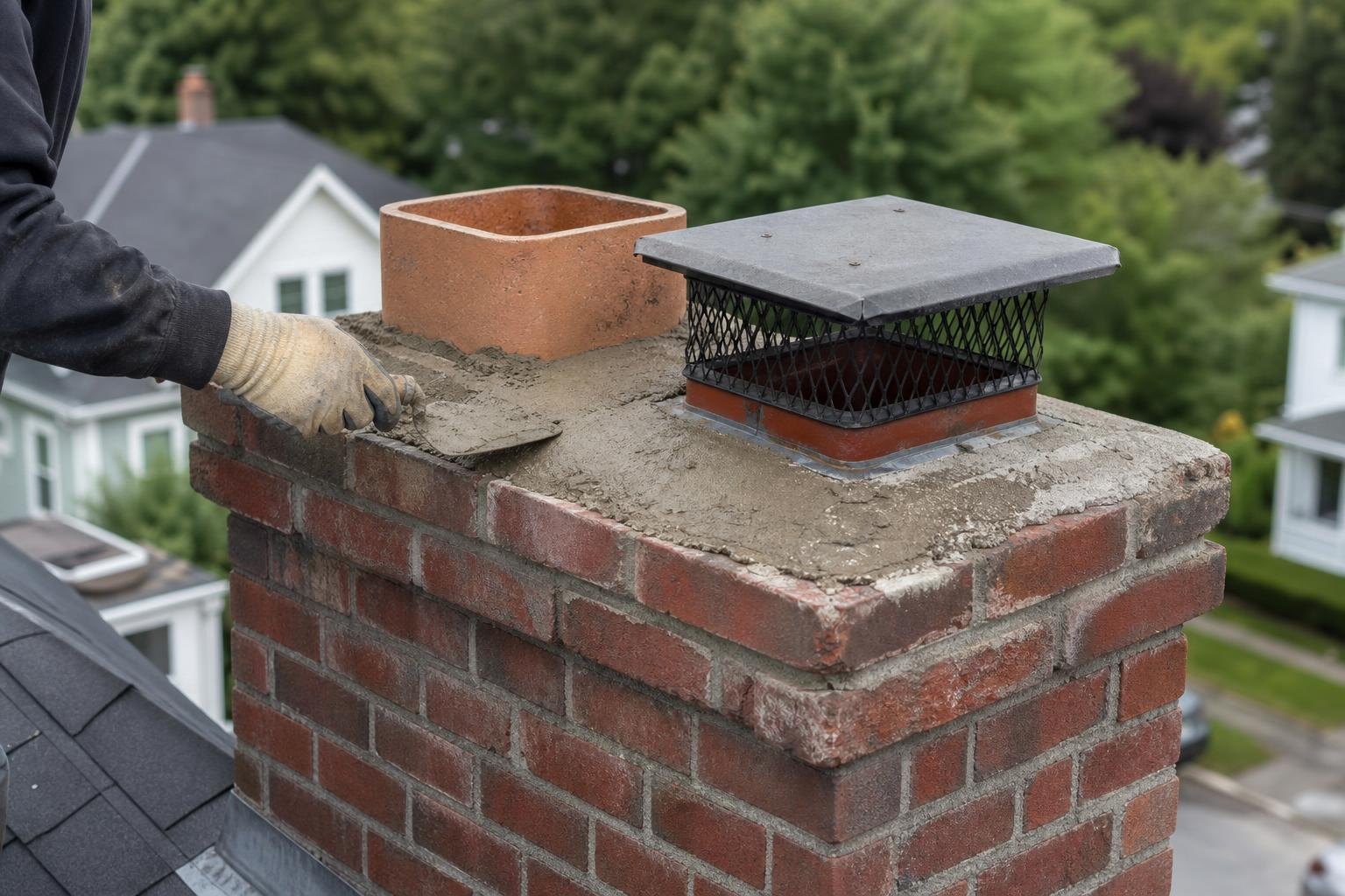 Chimney Cap Installation